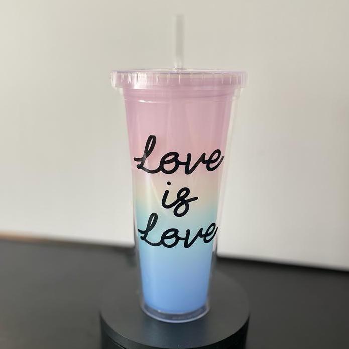 Pride Tumbler "Love is Love"