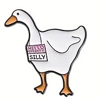"Hello I'm Goose" Enamel Pin