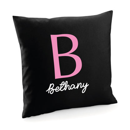 Personalised Letter & Name Cushion