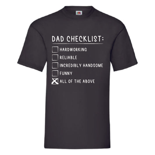 Dad Check List FOL011)