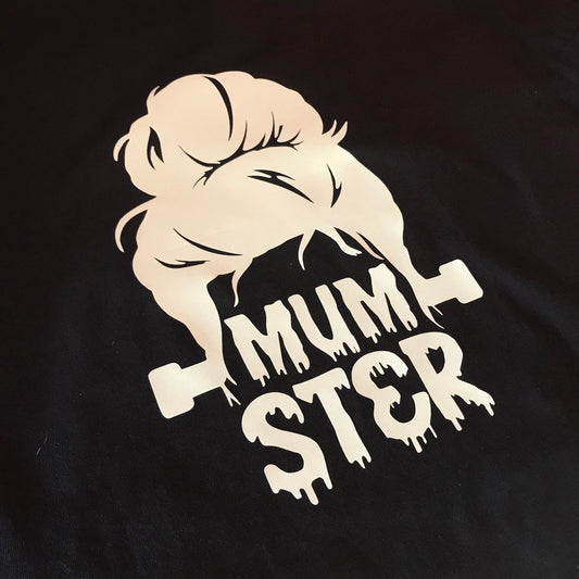 “Mumster“ Glow In The Dark Halloween T-Shirt (FOL016)